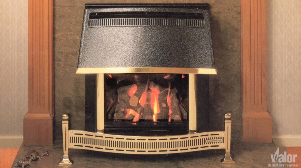 First direct vent gas fireplace