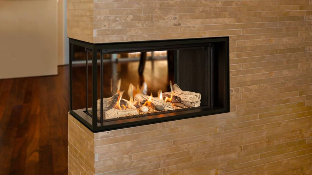 Multi-Sided Valor gas fireplace